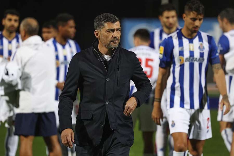 Sérgio Conceição foi expulso aos 120+3 minutos