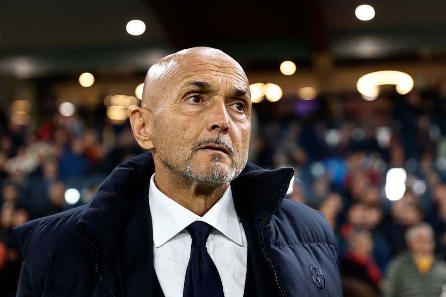 Luciano Spalletti nemůže být spokojený. Luciano Spalletti nemůže být spokojený.