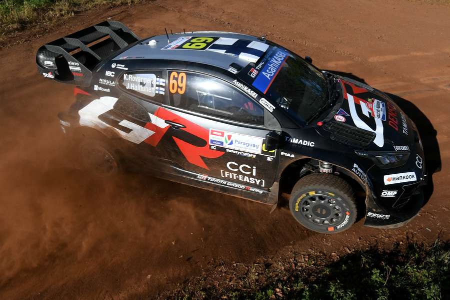 Rovanperä manda en el Rally de Paraguay