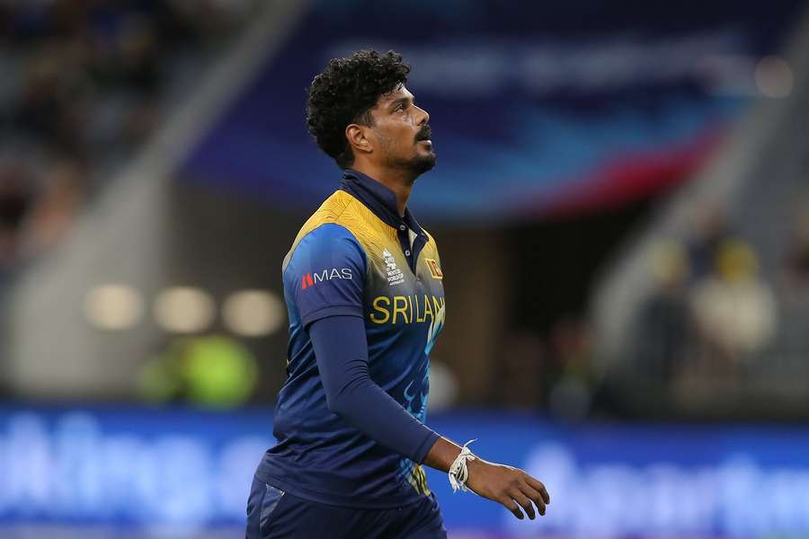 Binura Fernando, above, has been ruled out from the tournament with a hamstring issue