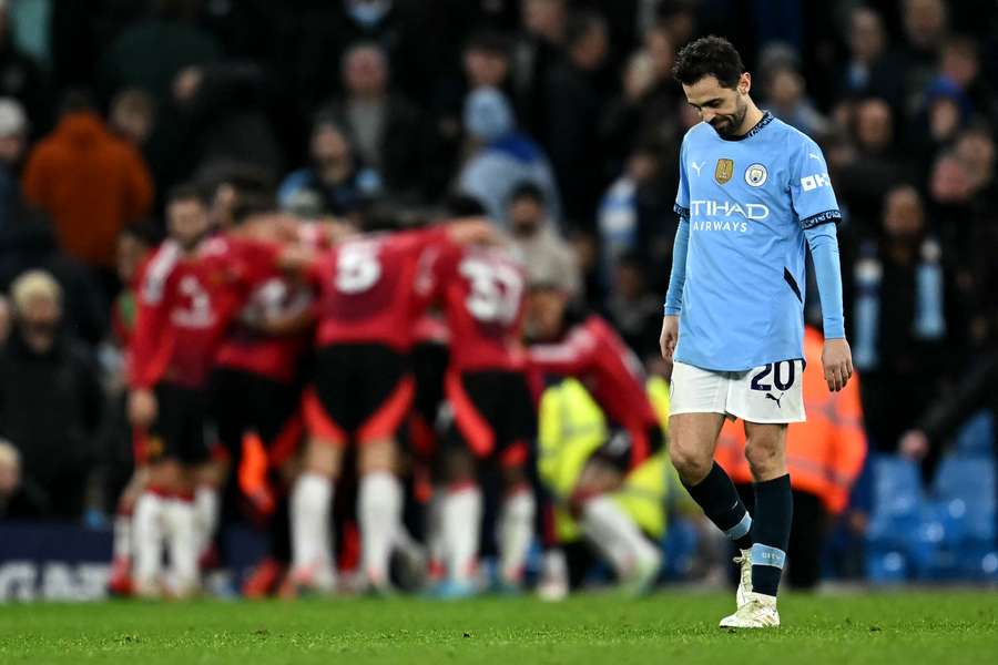 O Manchester City perdeu 8 de suas últimas 11 partidas