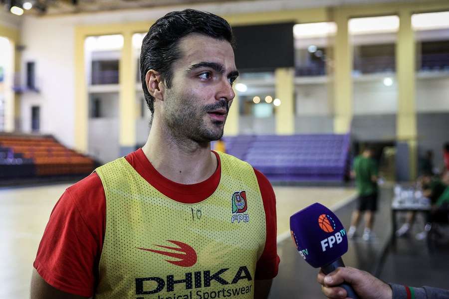 Diogo Ventura foi titular em dois dos três jogos lusos no Eurobasket-2025