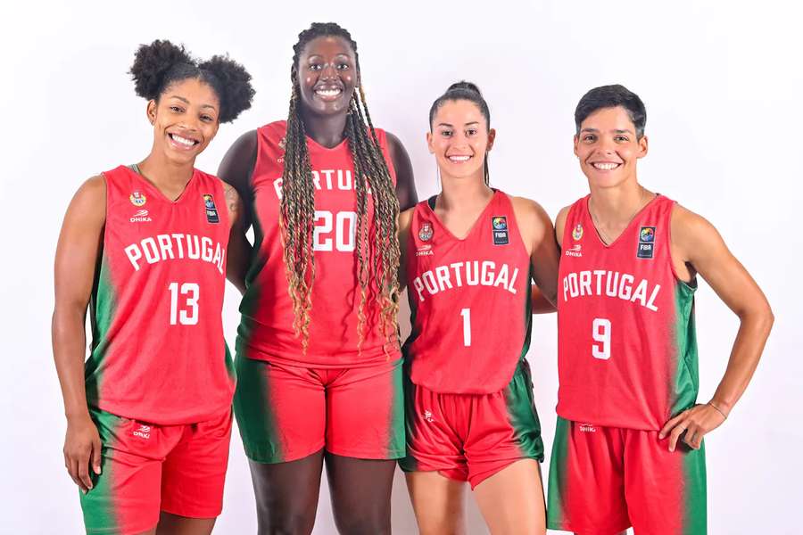 A equipa feminina de basquetebol 3x3 de Portugal A equipa feminina de basquetebol 3x3 de Portugal