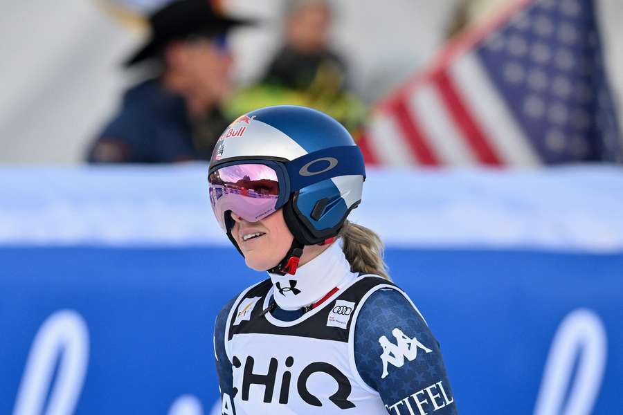 Lindsey Vonn no sábado