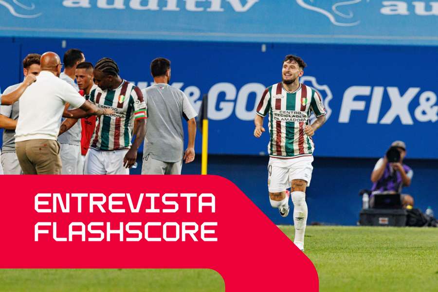Ianis Stoica, extremo do Estrela da Amadora, em entrevista ao Flashscore