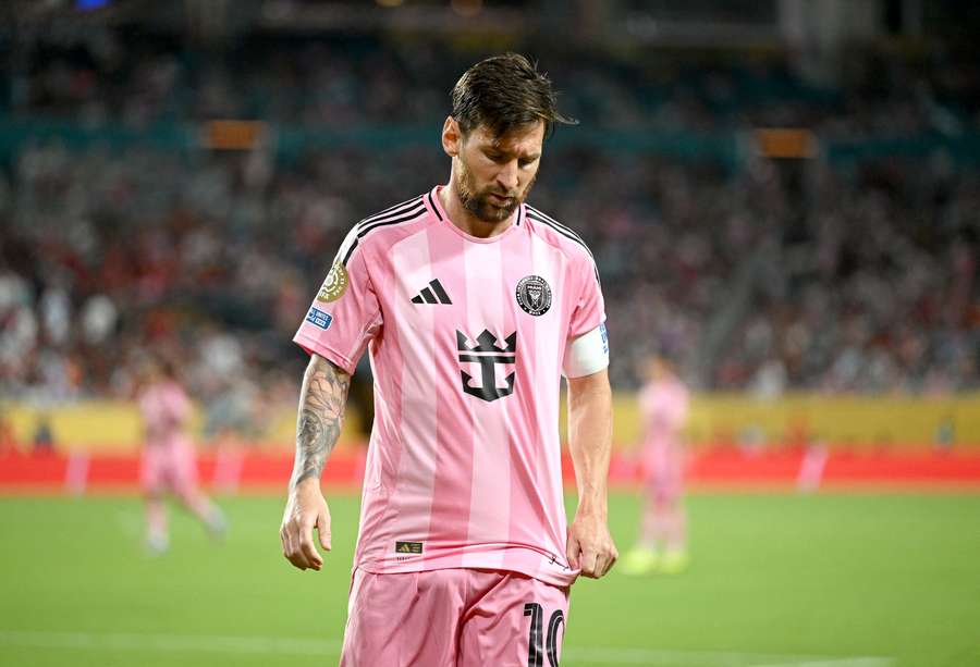 Messi saiu de campo sem a vitória em Miami Messi saiu de campo sem a vitória em Miami