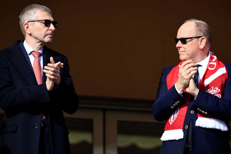 Dimitri Rybolovlev et le Prince Albert II de Monaco