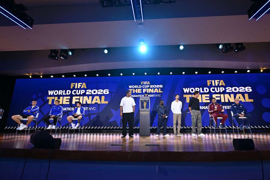 The event in New York featured World Cup finalists and global sports stars like Djokovic, Tom Brady and Durant The event in New York featured World Cup finalists and global sports stars like Djokovic, Tom Brady and Durant