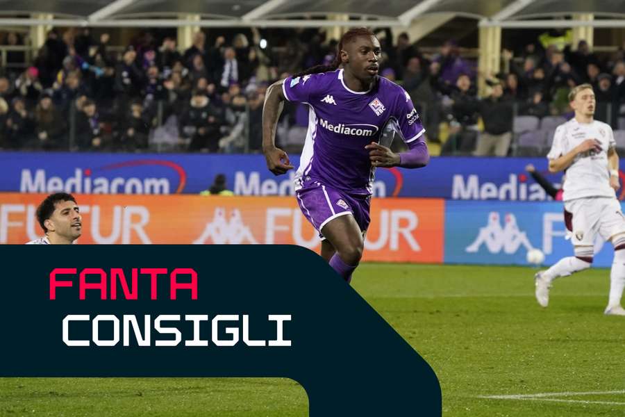 Moise Kean dopo il gol segnato al Torino