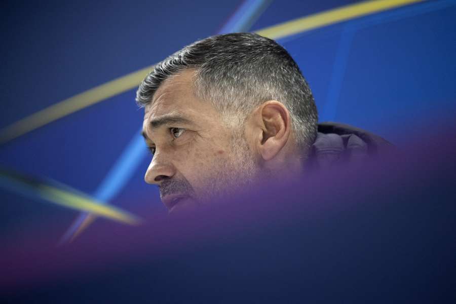 Sergio Conceicao in conferenza stampa