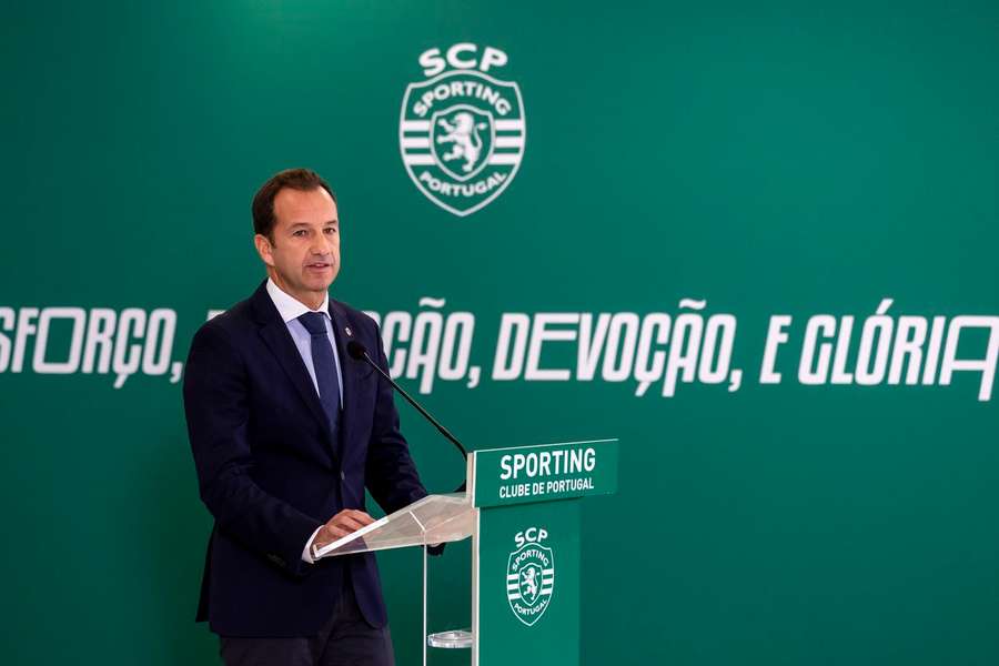 Frederico Varandas, presidente do Sporting