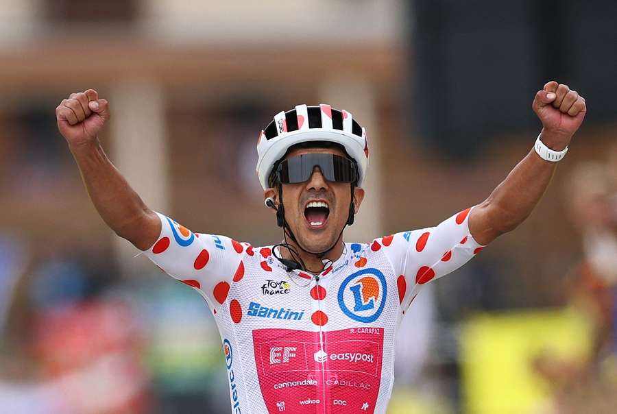 Ciclista equatoriano Richard Carapaz Ciclista equatoriano Richard Carapaz