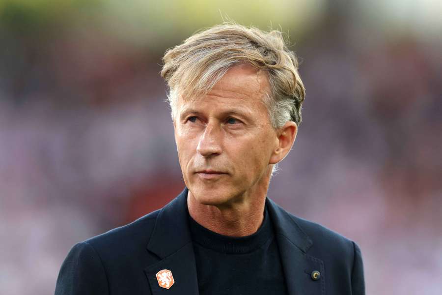 Andries Jonker lors du match face à l'Angleterre.