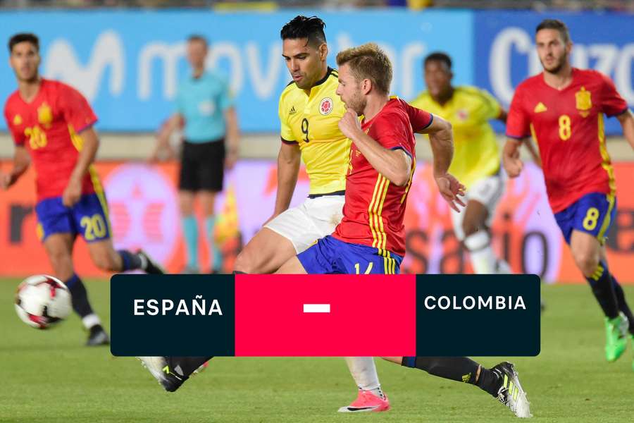 El último amistoso entre Colombia y España, en Murcia 