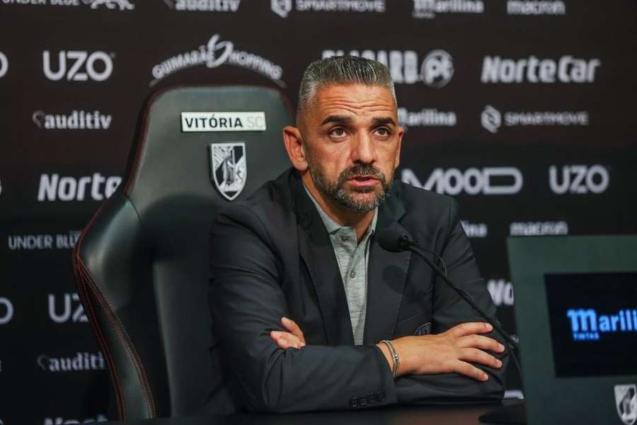 Rui Borges, treinador do Vitória SC