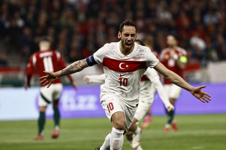 Hakan Calhanoglu, internacional turco del Inter de Milán