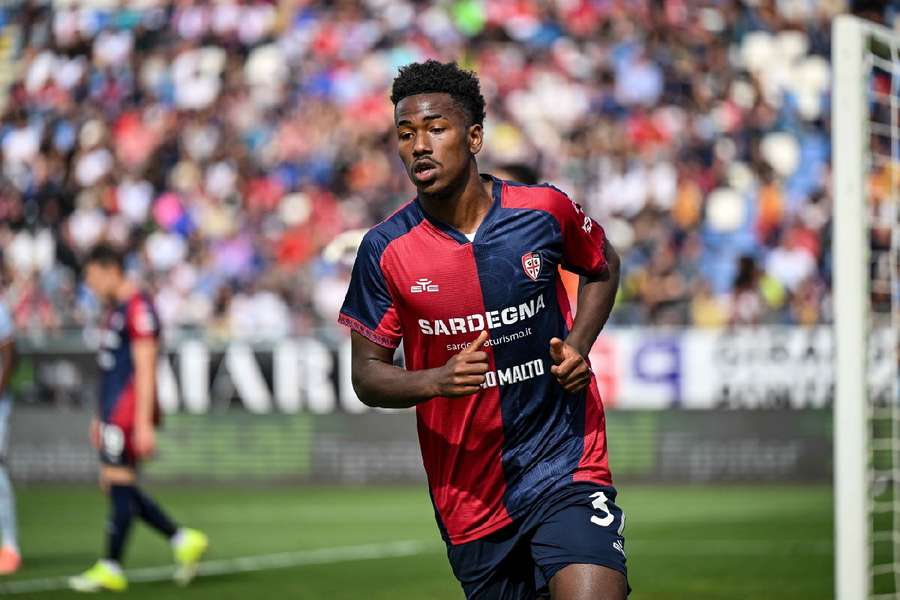 Yael Trepy in action for Cagliari