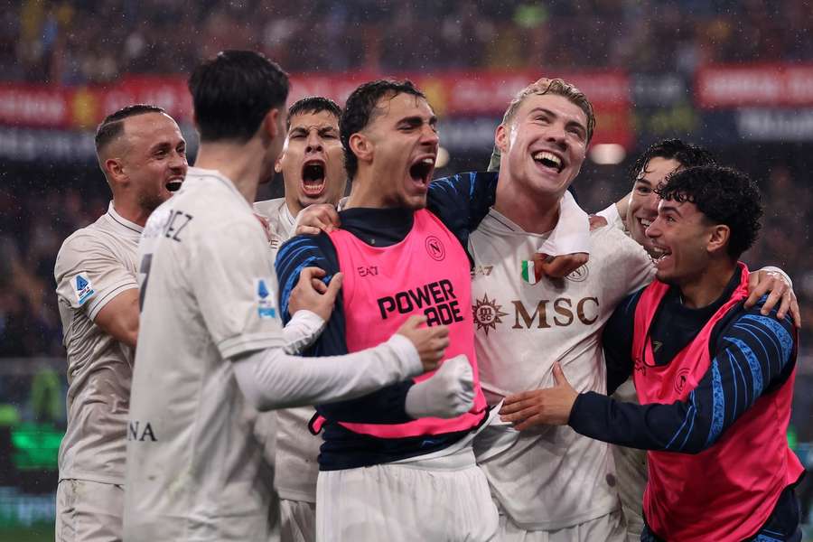 Hráči SSC po záverečnom hvizde neskrývali radosť.