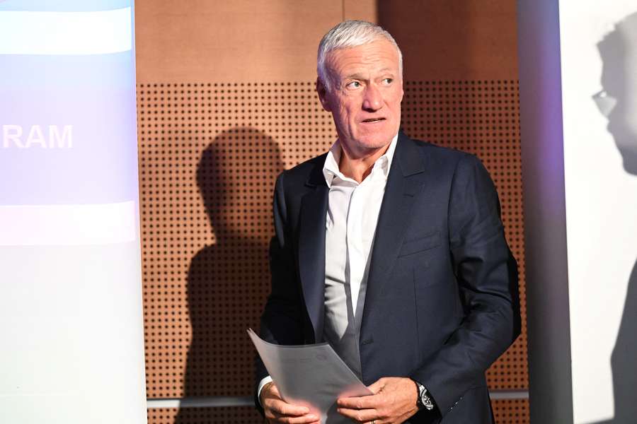Didier Deschamps, en conférence de presse.