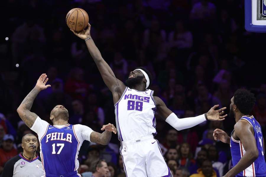 Neemias Queta ao serviço dos Sacramento Kings em dezembro