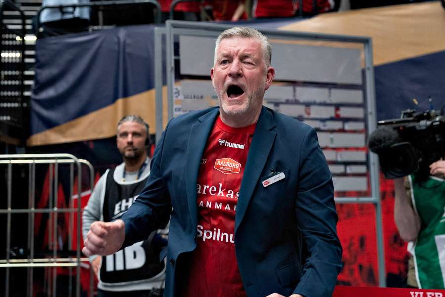 Jan Larsen jubler efter Aalborgs store triumf