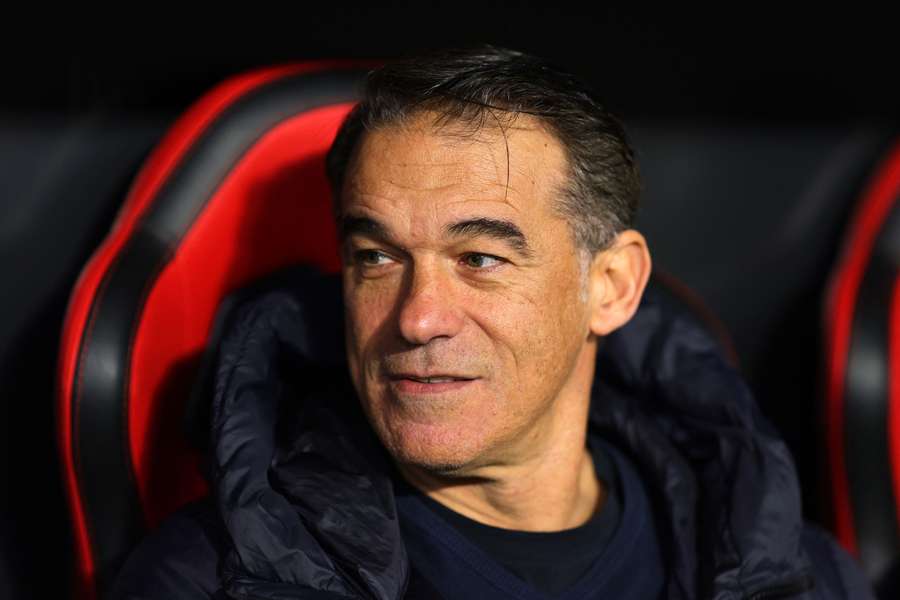 Luis García Plaza, en el banquillo del Sevilla como visitante