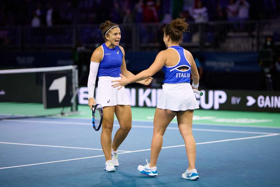 Sara Errani e Jasmine Paolini