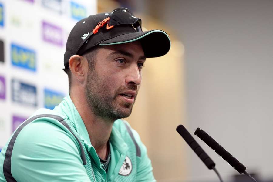 Balbirnie speaks to the media ahead of Ireland's match against England