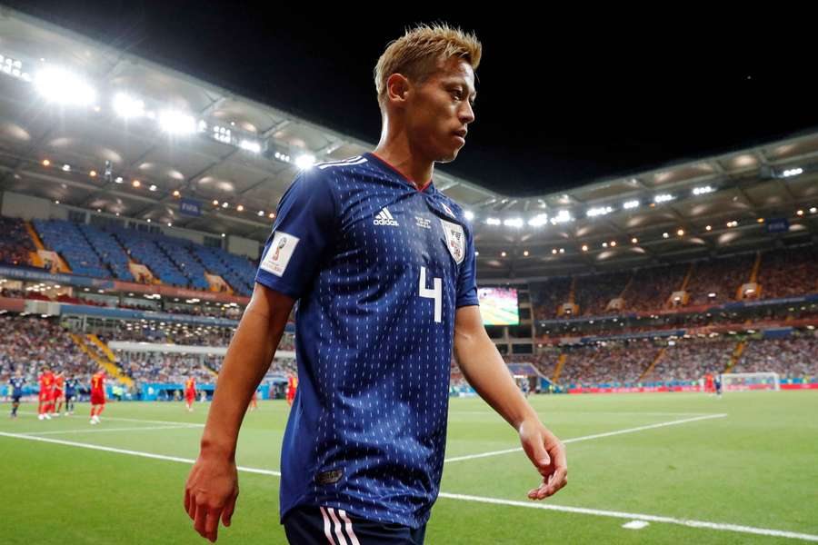 Keisuke Honda won 90 caps for Japan