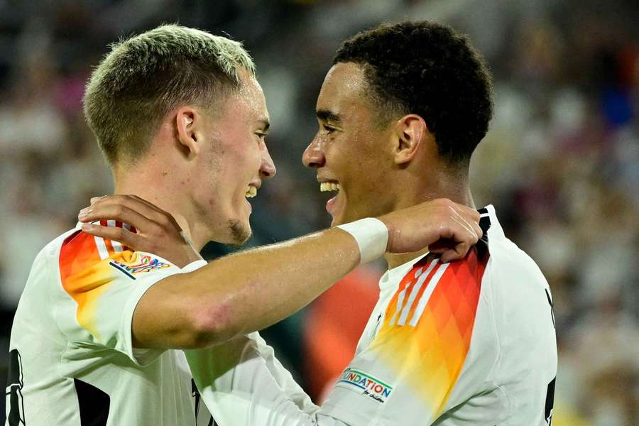 Florian Wirtz and Jamal Musiala both got on the scoresheet for Germany