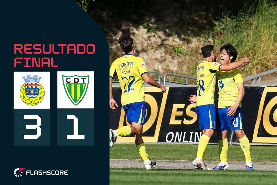 Fukui anotou um dos golos da vitória do Arouca Fukui anotou um dos golos da vitória do Arouca