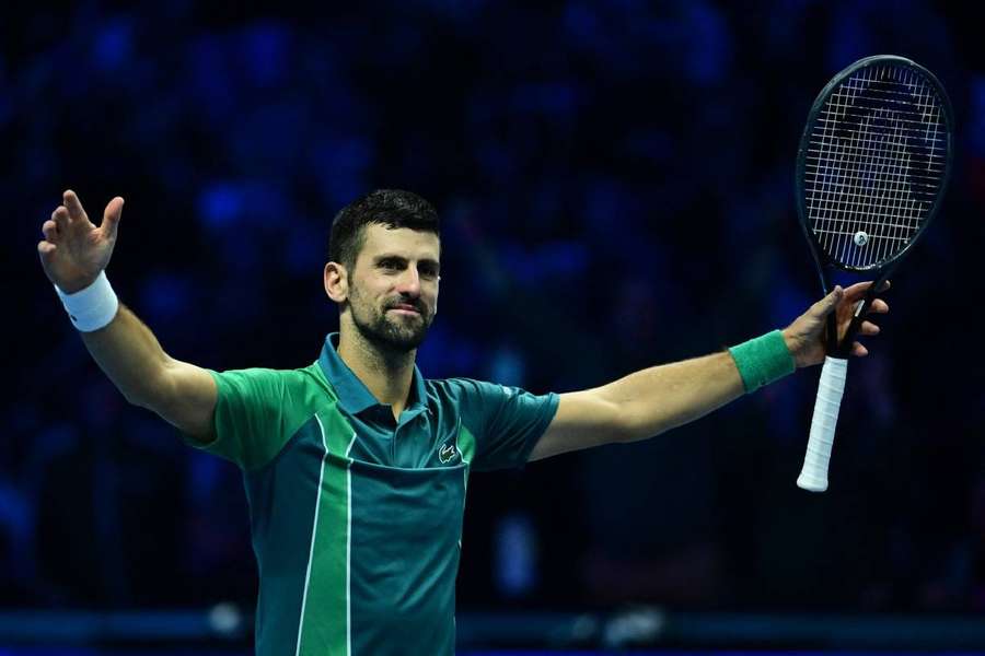 Djokovic après sa victoire.