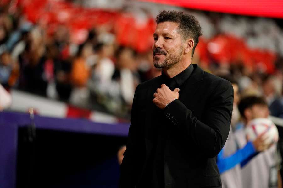 Simeone had to calm Atletico supporters down