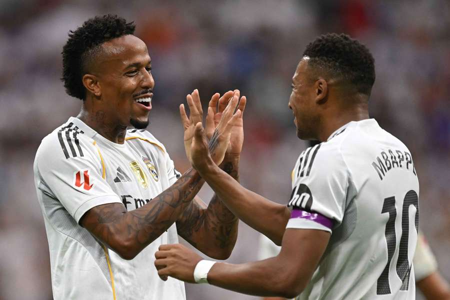 Militao y Mbappé, goleadores