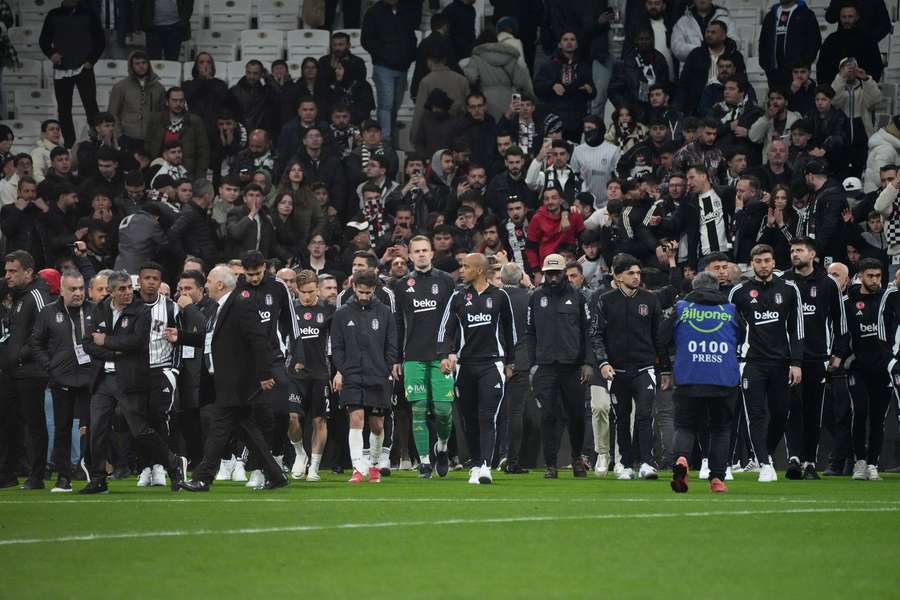 Besiktas suffered at the hands of city rivals Istanbul Basaksehir at the weekend
