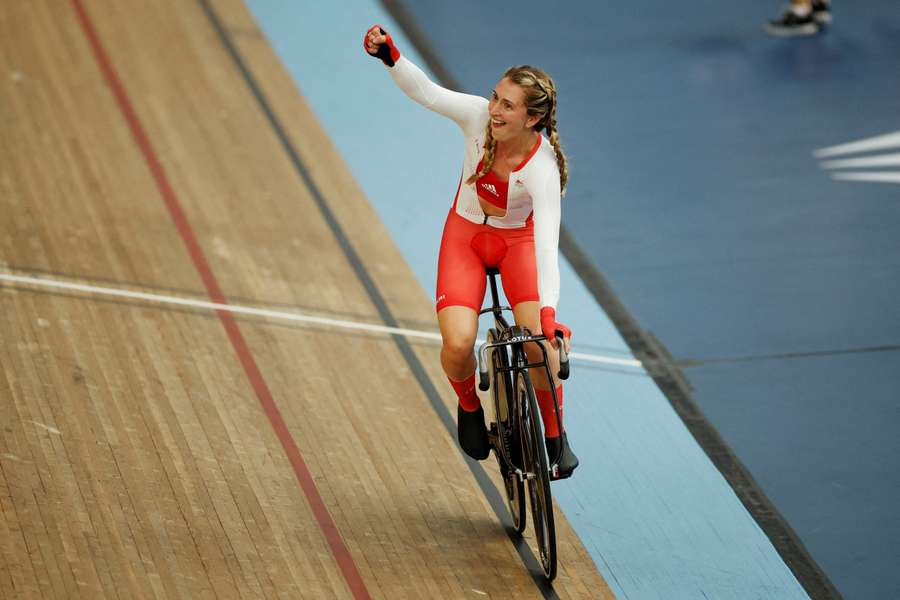 Laura Kenny won gold at the delayed Tokyo Games in 2021