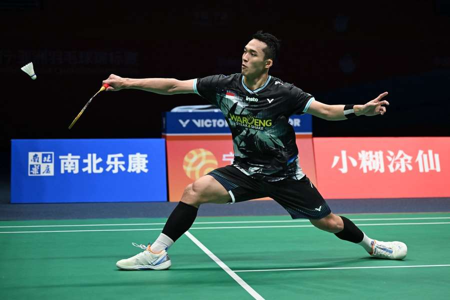 Indonesia's  Jonatan Christie in action earlier in the year