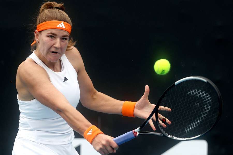 Karolína Muchová během Australian Open.