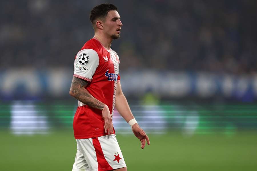 Řecký záložník Christos Zafeiris se loučí s pražskou Slavií Řecký záložník Christos Zafeiris se loučí s pražskou Slavií