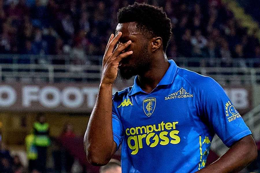 Ekong festeja pelo Empoli