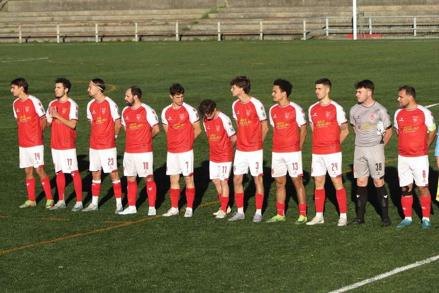 Gabriel Fortes, com o número 13, foi o jogador visado