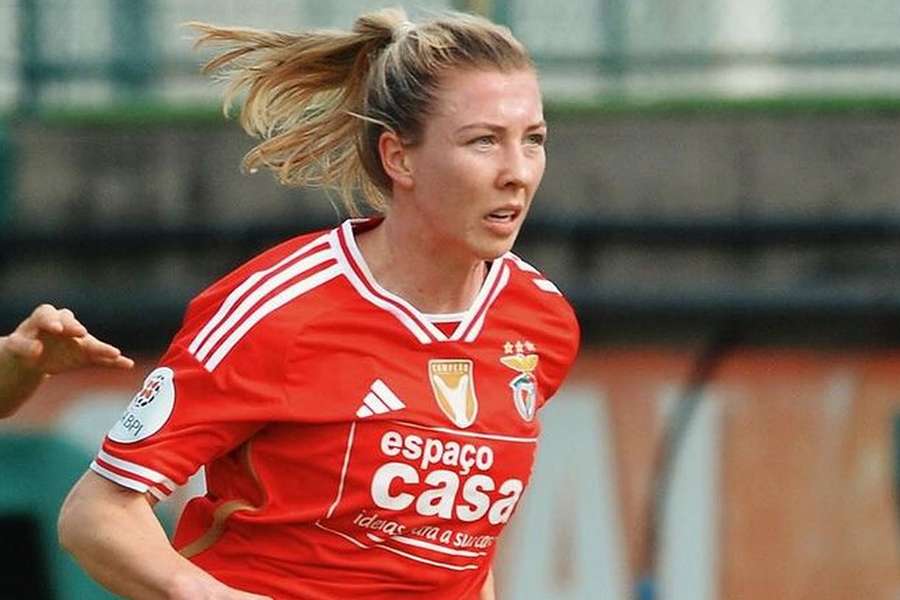 Chandra Davidson marcou para o Benfica