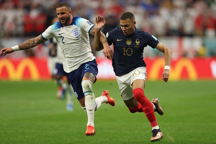 France and England clashed in the quarter-finals of the last World Cup