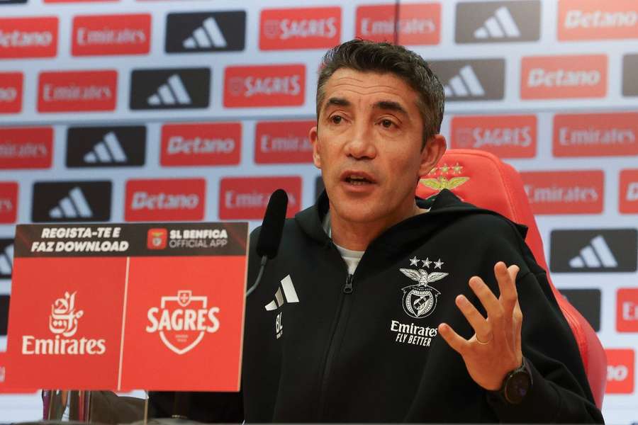 Bruno Lage, treinador do Benfica