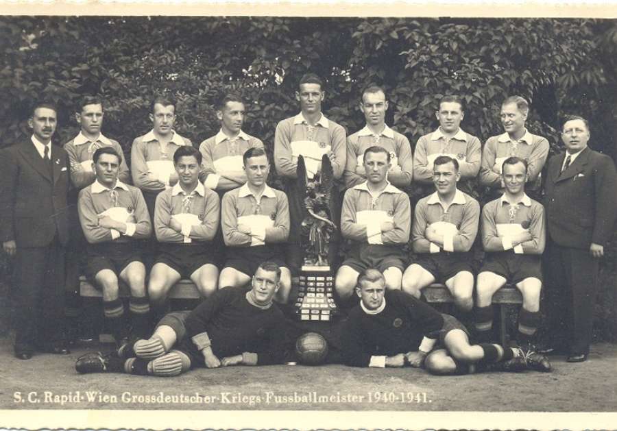 El Rapid austriaco, campeón alemán en 1941