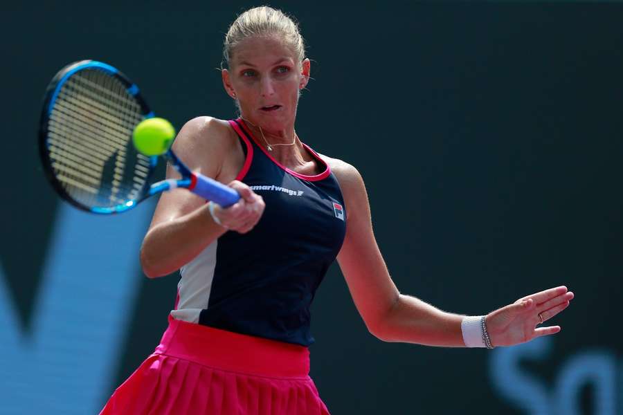 Karolina Pliskova não vai jogar mais esta temporada