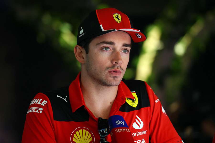 Charles Leclerc called the rumours '90% completely unfounded'