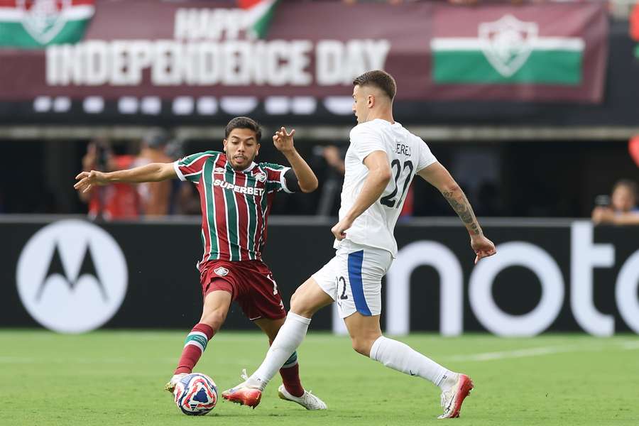 O Fluminense sofreu no início do segundo tempo O Fluminense sofreu no início do segundo tempo