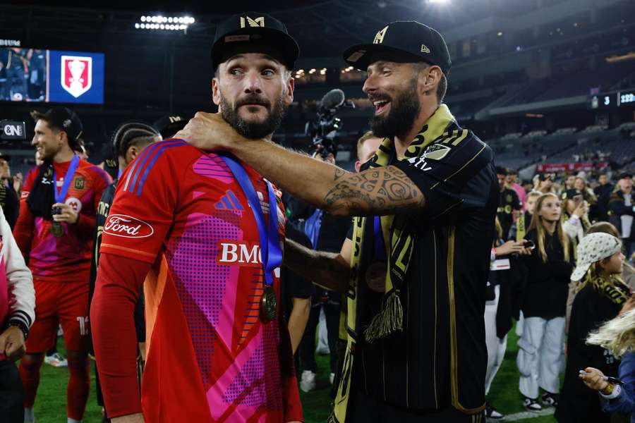 Lloris y Giroud, figuras reconocidas en LAFC.