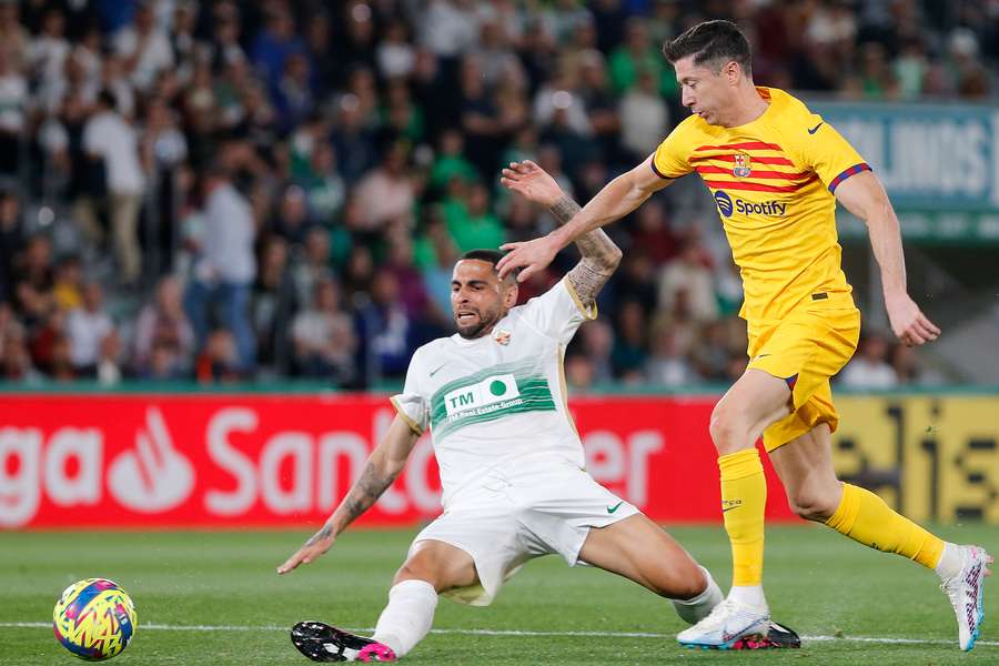 Gegen Elche erzielte Lewandowski zuletzt seine LaLiga-Tore 16 und 17